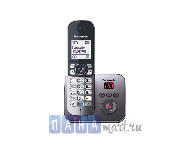 Panasonic KX-TG6821RUM (Беспроводной телефон DECT)