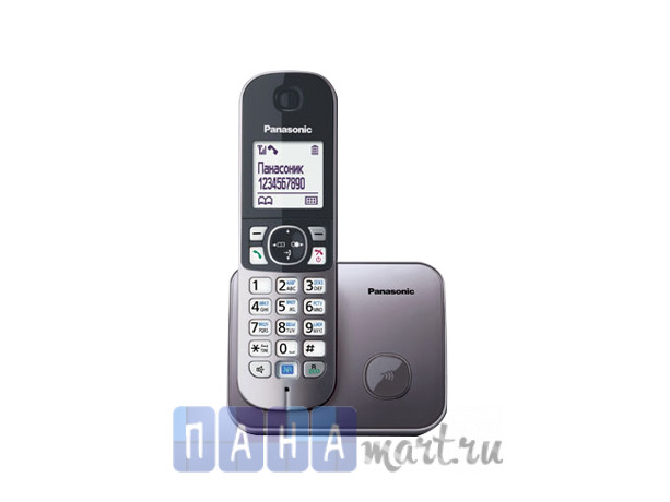 Panasonic KX-TG6811RUM (Беспроводной телефон DECT)